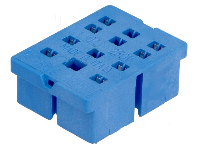 Socket; PIN: 8; 10A; 250VAC; 55.32; PCB; voor printplaten; -40÷70°C Socket; PIN: 8; 10A; 250VAC; 55.32; PCB; voor printplaten; -40÷70°C
